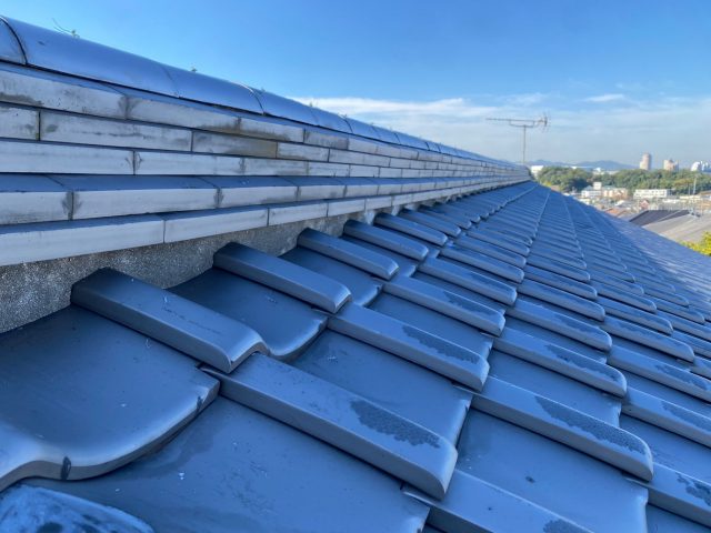 小野市で確認された漆喰の老朽化